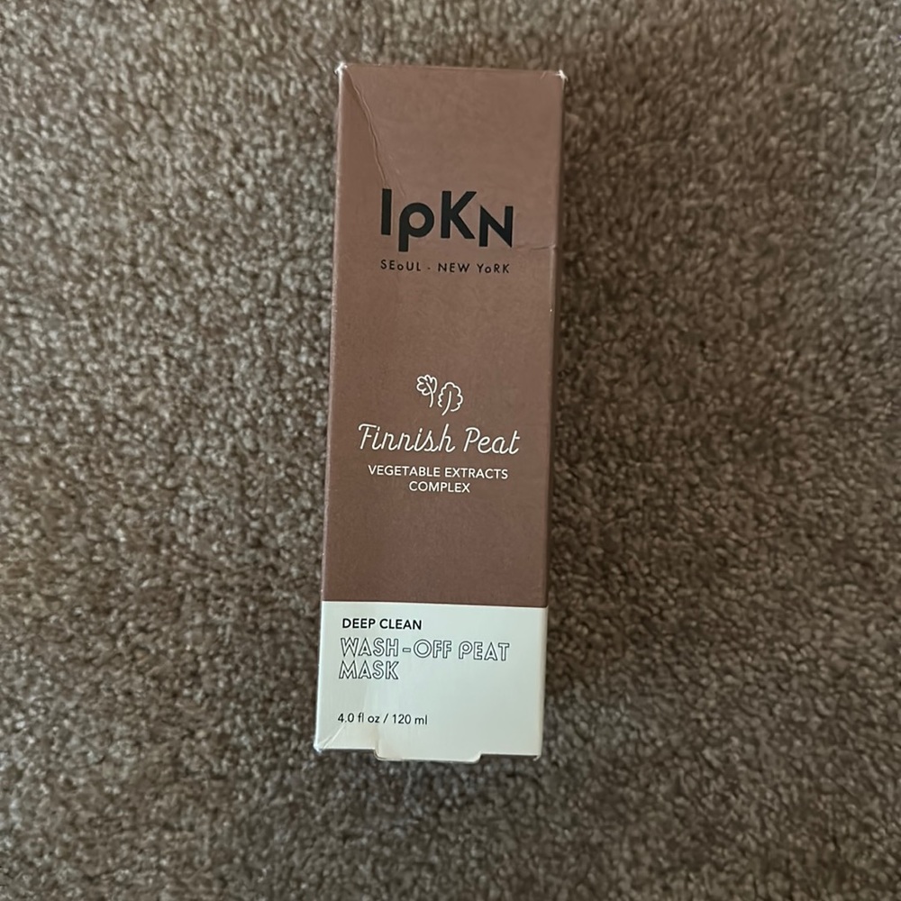 NEW IPKN Finnish Peat Wash-off Peat Mask